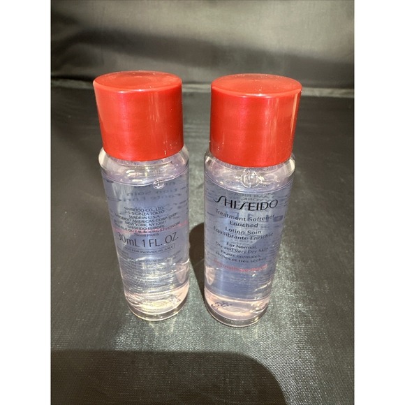 X2 Shiseido Treatment Softener Enriched Lotion  1.0oz/30ml New - Picture 1 of 2